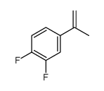 Benzene, 1,2-difluoro-4-(1-methylethenyl)- (9CI) Structure