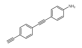 4-((4-ETHYNYLPHENYL)ETHYNYL)ANILINE structure