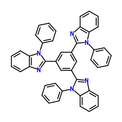 1,3,5-tris(N-phenylbenzimidazol-2-yl)benzene Structure