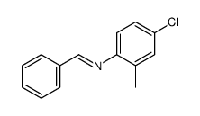 N-(4-chloro-2-methylphenyl)-1-phenylmethanimine结构式