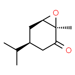 7-Oxabicyclo[4.1.0]heptan-2-one,1-methyl-4-(1-methylethyl)-,(1R,4S,6R)-(9CI)结构式