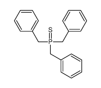 tribenzyl(sulfanylidene)-λ5-phosphane Structure