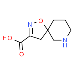 1-oxa-2,7-diazaspiro[4.5]dec-2-ene-3-carboxylic acid Structure
