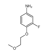 3-氟-4-(2-甲氧基乙氧基)苯胺图片