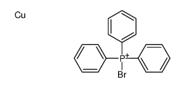 bromo(triphenyl)phosphanium,copper Structure