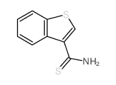 1-Benzothiophene-3-carbothioamide Structure