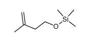 (3-methylbut-3-en-1-oxy)trimethylsilane Structure