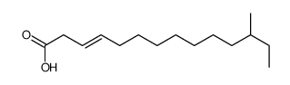 12-methyltetradec-3-enoic acid Structure