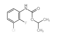 Carbanilic acid,3-chloro-2-fluoro-, isopropyl ester (7CI,8CI) structure