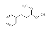 Benzene,(3,3-dimethoxypropyl)- Structure