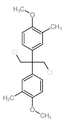 Propane,1,3-dichloro-2,2-bis(4-methoxy-m-tolyl)- (8CI) structure