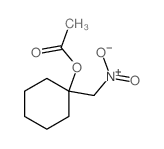Cyclohexanol,1-(nitromethyl)-, 1-acetate结构式