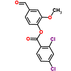 4-Formyl-2-methoxyphenyl 2,4-dichlorobenzoate picture