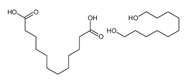 decane-1,10-diol,dodecanedioic acid Structure