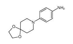 4-(1,4-dioxa-8-azaspiro[4.5]decan-8-yl)aniline结构式