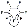 4,5,6,7,8,8,9,9-Octafluoro-2,3,3a,4,7,7a-hexahydro-4,7-ethano-1H-indene结构式