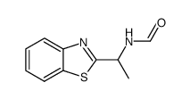 Formamide, N-[1-(2-benzothiazolyl)ethyl]- (7CI,8CI) Structure