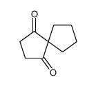spiro[4.4]nonane-1,4-dione Structure