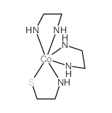 2-azanidylethanethiolate; 2-azanidylethylazanide; cobalt Structure