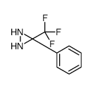 3-苯基-3-(三氟甲基)-二氮丙啶结构式