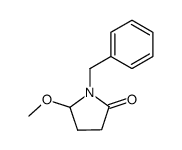 1-benzyl-5-methoxy-2-pyrrolidinone Structure