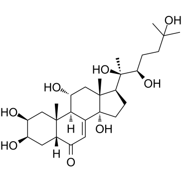 Turkesterone structure