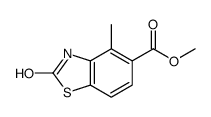 methyl 4-methyl-2-oxo-3H-1,3-benzothiazole-5-carboxylate结构式