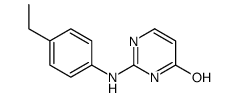 2-(4-ethylanilino)-1H-pyrimidin-6-one Structure