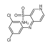 4-(3,5-dichloroanilino)pyridine-3-sulfonamide结构式