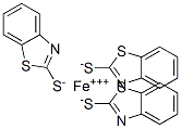 2-Mercaptobenzothiazole, ferric salt Structure