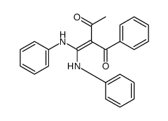 2-(dianilinomethylidene)-1-phenylbutane-1,3-dione结构式