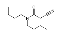 N,N-dibutyl-2-cyanoacetamide结构式