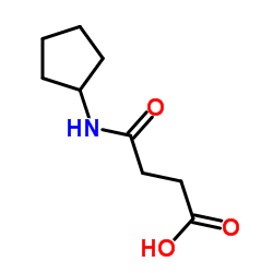 4-(环戊基氨基)-4-氧代丁酸图片