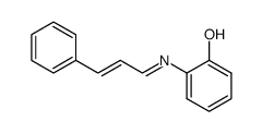 N-(2-hydroxyphenyl)cinnamaldimine Structure