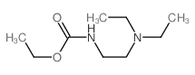 ethyl N-(2-diethylaminoethyl)carbamate结构式