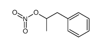 O-nitro-1-phenylpropan-2-ol Structure