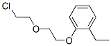 [2-(2-chloroethoxy)ethoxy]ethylbenzene Structure