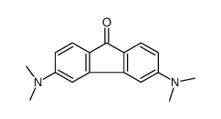3,6-bis(dimethylamino)fluoren-9-one Structure