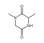 2,5-Piperazinedione,1,3-dimethyl-(6CI,7CI,8CI,9CI)结构式