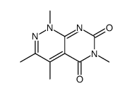 1,3,4,6-tetramethylpyrimido[4,5-c]pyridazine-5,7-dione Structure