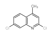 2,7-二氯-4-甲基喹啉结构式