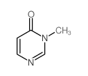 4(3H)-Pyrimidinone, 3-methyl- Structure
