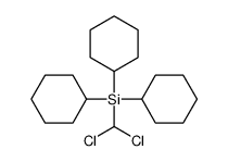tricyclohexyl(dichloromethyl)silane Structure