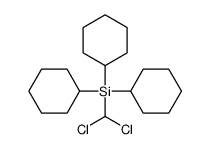 tricyclohexyl(dichloromethyl)silane结构式