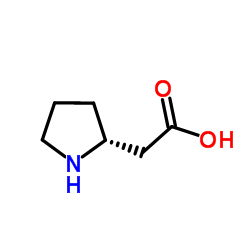 (2R)-2-Pyrrolidinylacetic acid picture
