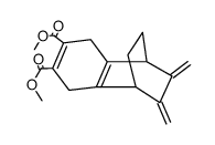 9,10-Di(methylen)-4,5-di(methoxycarbonyl)tetracyclo<6.2.2.02,7>-dodeca-2(7),4-dien Structure