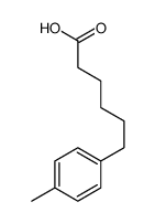 6-p-tolyl-hexanoic acid structure