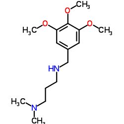 N,N-Dimethyl-N'-(3,4,5-trimethoxybenzyl)-1,3-propanediamine结构式