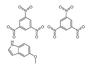 5-methoxy-1H-indole,1,3,5-trinitrobenzene结构式