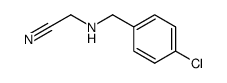 2-[(4-chlorobenzyl)amino]acetonitrile Structure